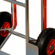 pro-bau-tec Aluminium Sackkarre mit Treppenrutsche 150 KG